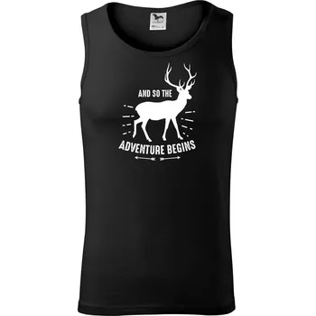 Pánské termoprádlo Jelen adventure begins - Tílko pánské Core - S ( Černá )