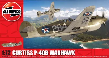 Plastikový model Airfix Curtiss P-40B Warhawk 1:72