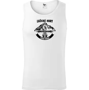 Lužické hory křížem krážem - Tílko pánské Core - XL ( Bílá )
