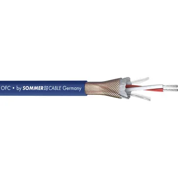 Audio kabel Sommer Cable 520-0102 SEMICOLON 2 DMX-AES-EBU - modrý