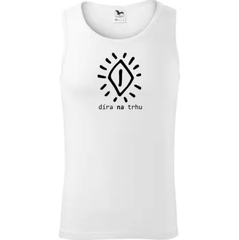 Pánské termoprádlo Díra na trhu - Tílko pánské Core - XL ( Bílá )