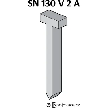 Hřebík Nerezové hřebíky Schneider SN 130 V 2 A, délka 30 mm