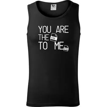 CSS to me HTML - Tílko pánské Core - 2XL ( Černá )