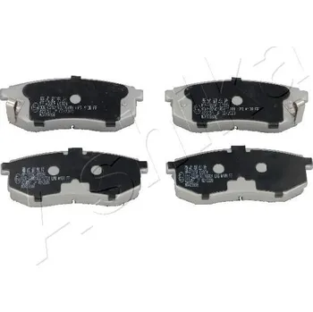 Brzdová destička Sada brzdových destiček, kotoučová brzda ASHIKA 51-0H-H02