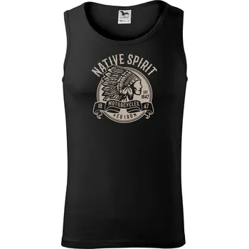 Pánské termoprádlo Native Spirit - Tílko pánské Core - M ( Černá )