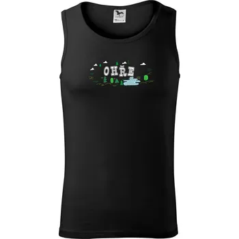 Pánské termoprádlo Řeka Ohře - Tílko pánské Core - 2XL ( Černá )