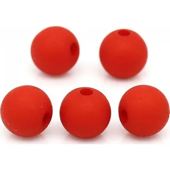 Červený korálek na mořské návazce JSA Průměr: 12mm Získejte slevu -5% za registraci v e-shopu