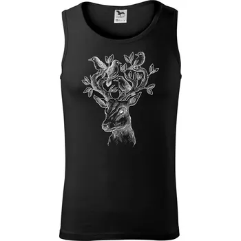 Pánské termoprádlo Jelen ochránce přírody - Tílko pánské Core - 2XL ( Černá )