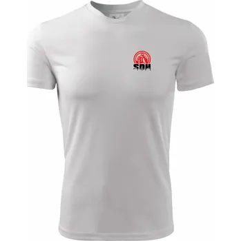 SDH logo - Dětské triko sportovní (dresovina) - 134 cm/8 let ( Bílá )