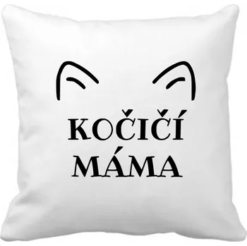Dekorativní polštářek Fenomeno Polštářek - Kočičí máma