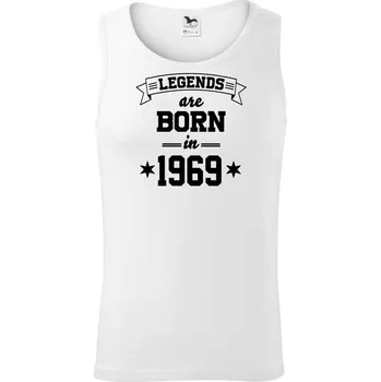 Legends are born in 1969 - Tílko pánské Core - L ( Bílá )