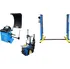 Sada na opravu pneumatiky Golemtech Set 2 Maxi zouvačka TC-03, vyvažovačka TW-02 3D, dvousloupový zvedák 4 t Maxi