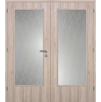 Interiérové dveře Dveře interiérové 3/4 sklo 160 cm CPL laminát Deluxe DTD DOORNITE