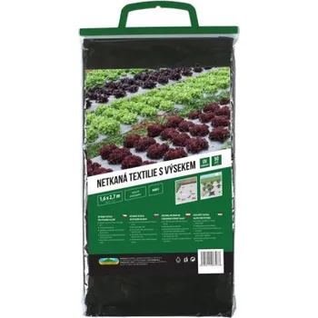 Pěstitelství Nohel Garden Textilie netkaná s výsekem pro saláty černá 1,6x2,7m