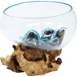 Ancient Wisdom Tavené sklo na dřevě -…