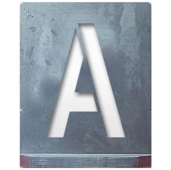 Šablona - Hůlkové - Abeceda 300mm