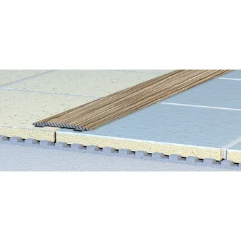 ukončovací lišta Lišta přechodová "rovná" Havos dřev. modřín mat, hliník, délka 270 cm, LPRS3M270