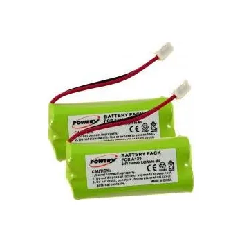 2x baterie schnurlos Telefon Siemens gigaset A245, A265, A160 2,4V 700mAh