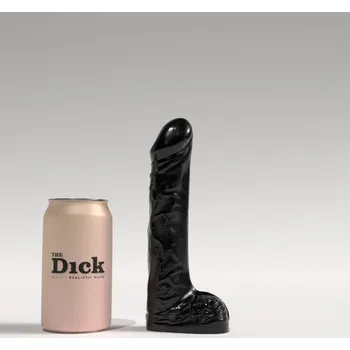 Anální kolík Dildo The Dick TD03 Erik černé, realistické dildo 20,5 x 4,3 cm