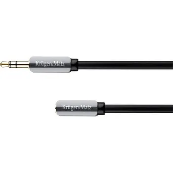 Audio kabel Kabel Jack 3,5mm konektor/Jack 3,5mm zdířka 3m KRUGER & MATZ KM0317