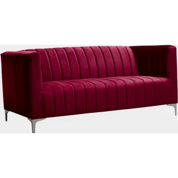 Sedací souprava Moderní dvoumístná pohovka Aveiro 2 - vínově červená