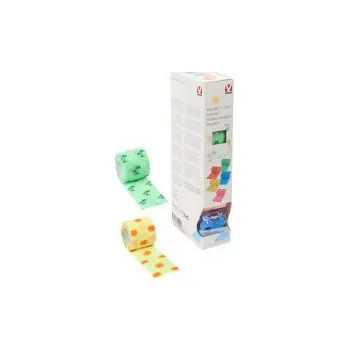 Zdraví Obinadlo elast. Fun-Flex 5cmx4,5m, Summer mix 10ks