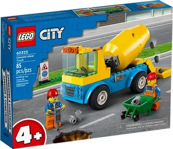 Stavebnice LEGO LEGO City 60325 Náklaďák s míchačkou na beton
