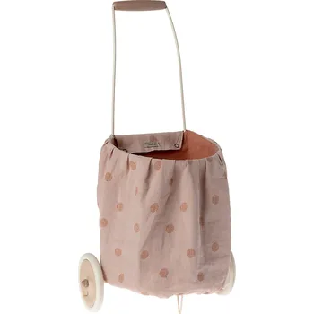 plyšák Maileg Dětský vozík Dots Rose Maileg Trolley Dots Rose