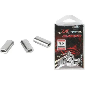 Krimpovací oválné trubičky Mikado Sleeves Alu 20ks 10mm 1,2mm