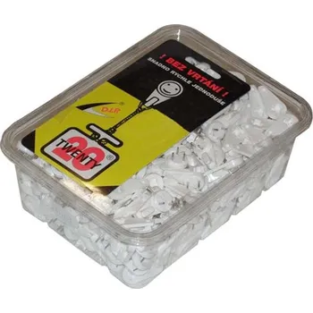 Věšák D.I.P. Twenty Universal háček 400 ks bílý