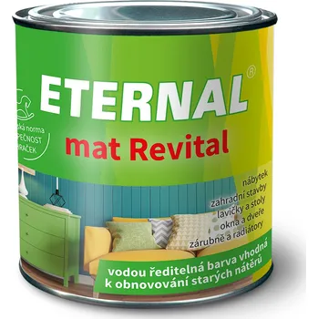 Lak na dřevo ETERNAL mat Revital 213 černý 0,1 kg