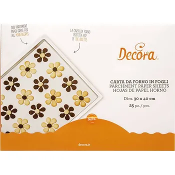 Pečící papír na pečení 30x40cm 25 archů - Decora