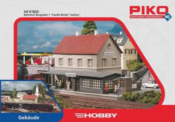 Modelová železnice PIKO Nádraží v Burgundsku H0 61820