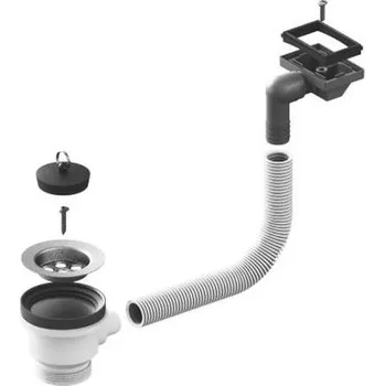 Granitový dřez ALVEUS Výpust 70-HP s horizontálním přepadem 1012007 free_store_pickup