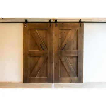 Interiérové dveře Stará Krása – Ruční výroba Rustikální posuvné dveře do restaurací a hotelu 210 X 2x 40 cm