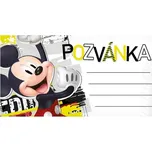 MFP Disney pozvánka 10 ks Mickey Mouse