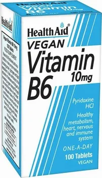 Health Aid Vitamin B6 10 mg 100 tbl.