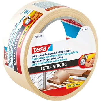 Lepicí páska tesa Oboustranná páska Extra Strong 50 mm x 10 m