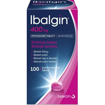 Lék na bolest, zánět a horečku Sanofi Ibalgin 400 mg