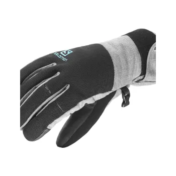 Cyklistické kalhoty Salomon ELEMENT DRY W Dove Grey/Black L