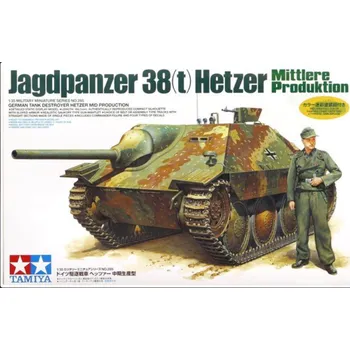 Tamiya Jagdpanzer 38(t) Hetzer Mittiere…