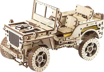 3D puzzle Wooden City 3D Puzzle Jeep 4x4 570 dílků