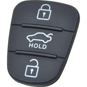 Autoklíč Gumová tlačítka autoklíče Hyundai / Kia GUM26