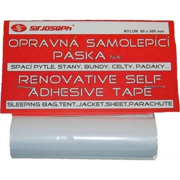 Látková záplata Sir Joseph Opravná samolepící páska 8 x 50 cm