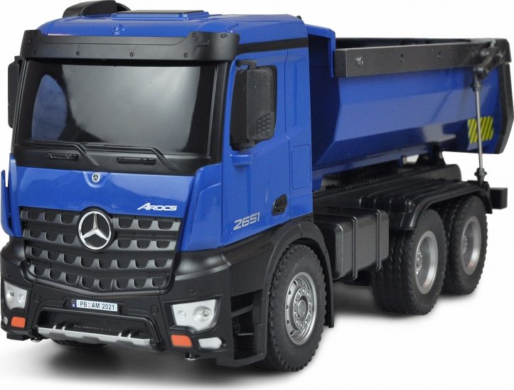 Foto Rc Model Auta Amewi Mercedes Benz Arocs Licence Dump Truck Rtr