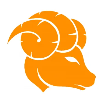 Samolepící dekorace Beran zvěrokruh 002 pravá (06 - oranžová) SAMOLEPKA NA AUTO, NÁLEPKA, FÓLIE, POLEP, TUNING, VLASTNÍ TEXT, TISK, AUTOSAMOLEPKY.cz, POLEPY, OBRÁZEK, LOGO, 3D STICKERS