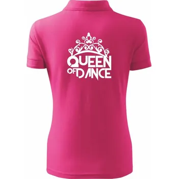 Queen of Dance - Polokošile dámská Pique Polo - L ( Purpurová )