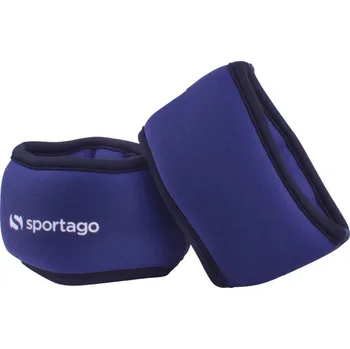 Zátěžové oblečení Neoprénové závaží na kotník/zápěstí Sportago 2x1 Kg