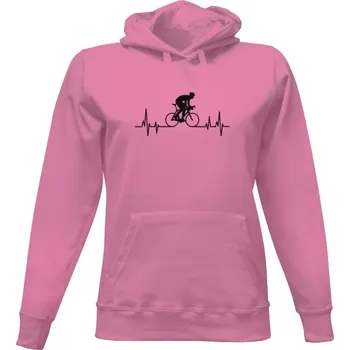 Dámská mikina Dámská mikina s kapucí s potiskem Život na kole! dámské