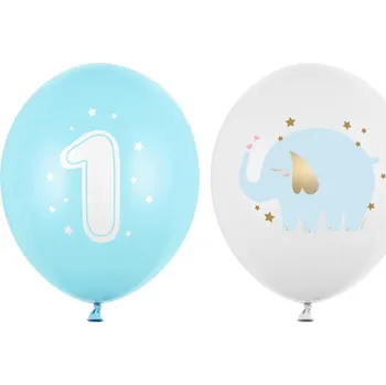 Balónek Balonek latexový 1. narozeniny boy